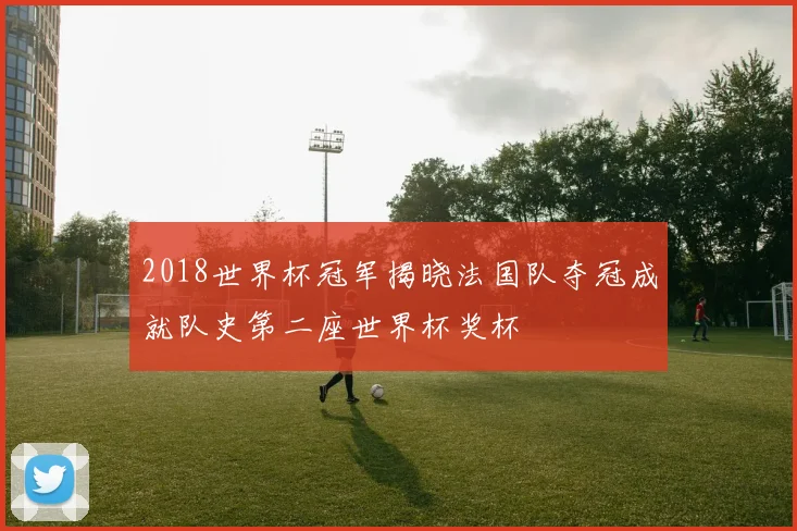 2018世界杯冠军揭晓法国队夺冠成就队史第二座世界杯奖杯