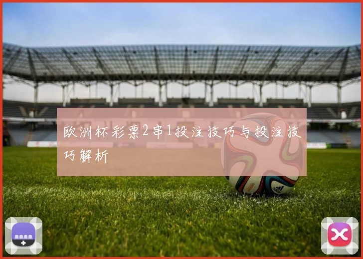 欧洲杯彩票2串1投注技巧与投注技巧解析